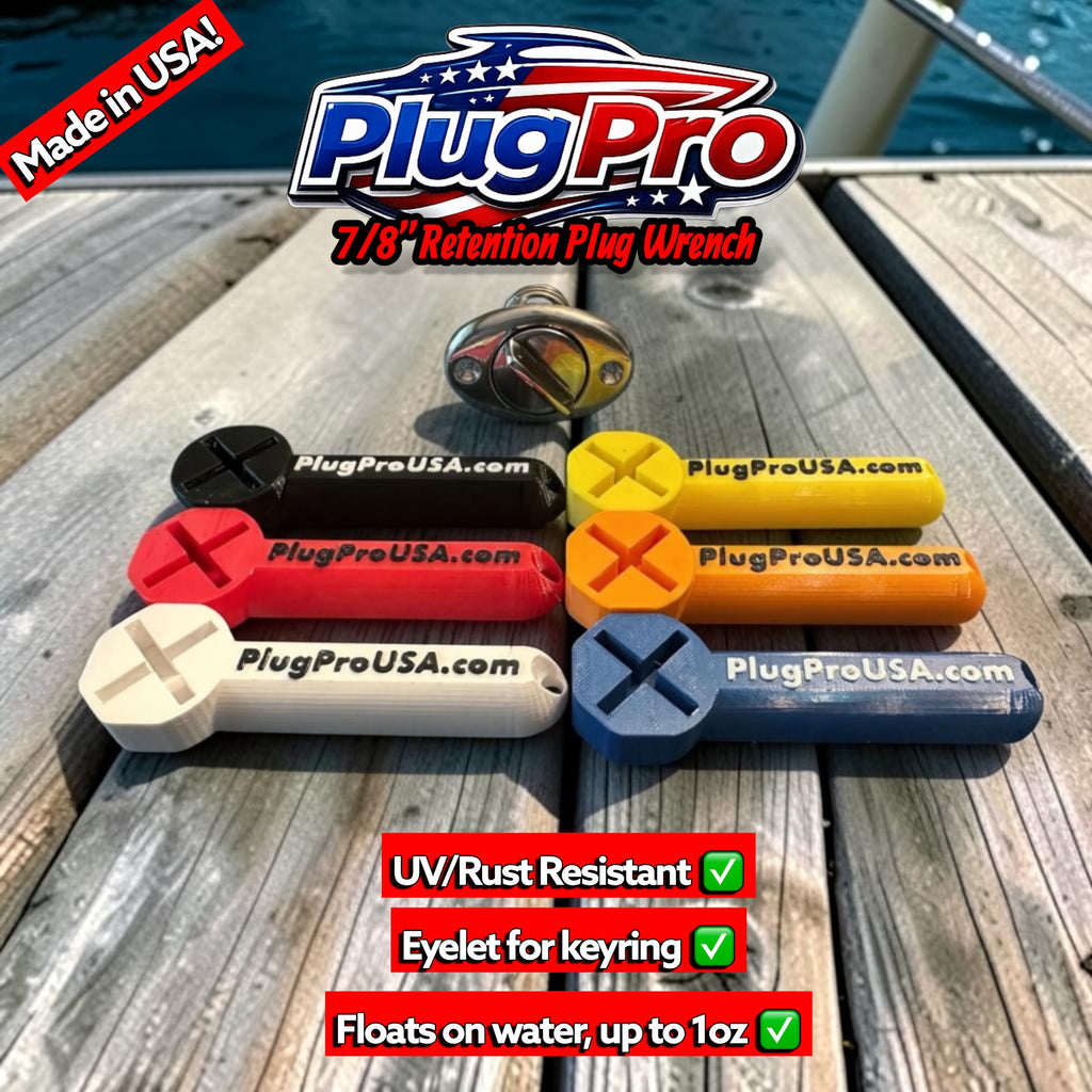 7/8” Retention - Drain Plug Wrench